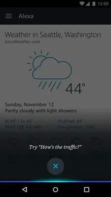 Amazon Alexa android App screenshot 5